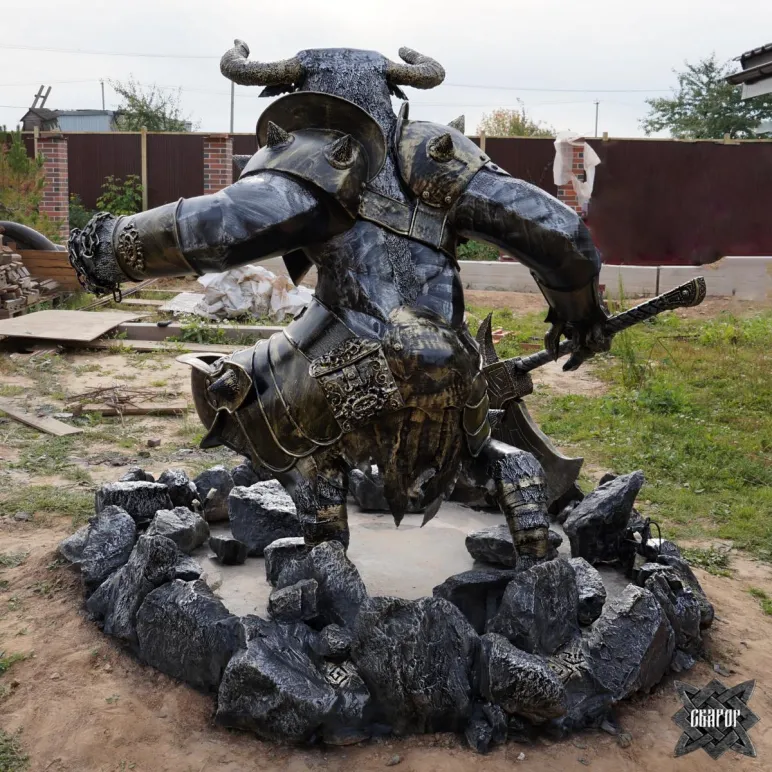 скульптура"Сатанюга"