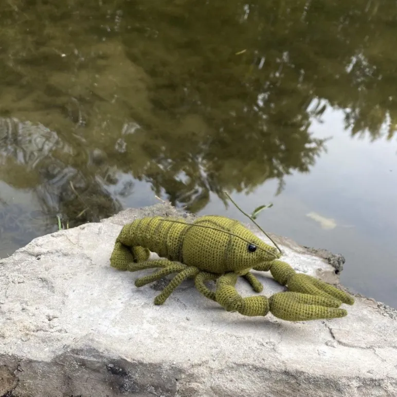 Знак зодиака Рак, игрушка ручной работы