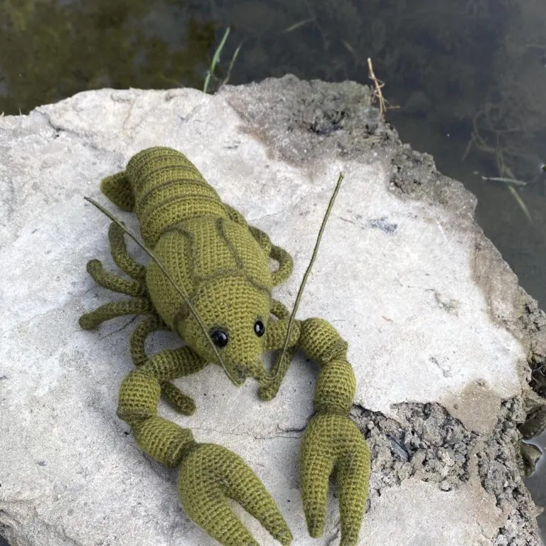 Знак зодиака Рак, игрушка ручной работы