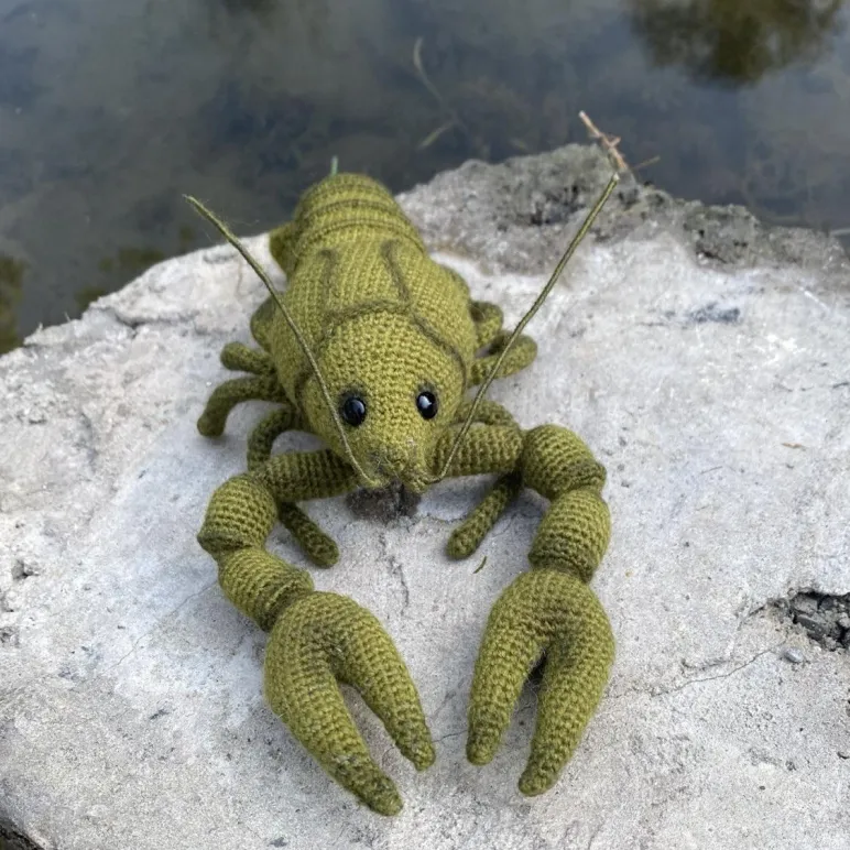 Знак зодиака Рак, игрушка ручной работы