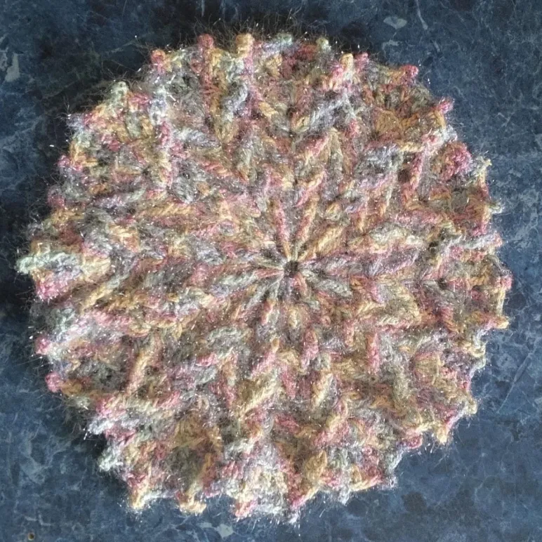 Салфетки - мандалы вязаные крючком