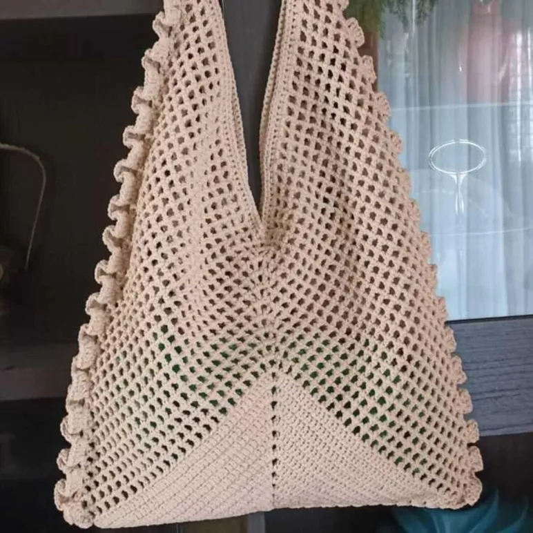 Сумка-шоппер 35*65 см из полиэфирного шнура