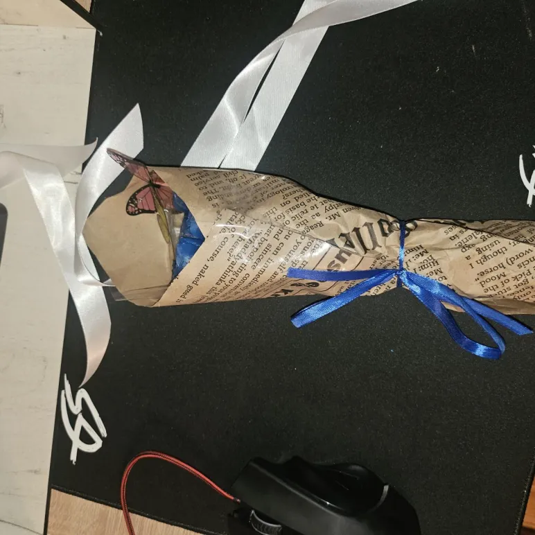 Букет роз из мыла