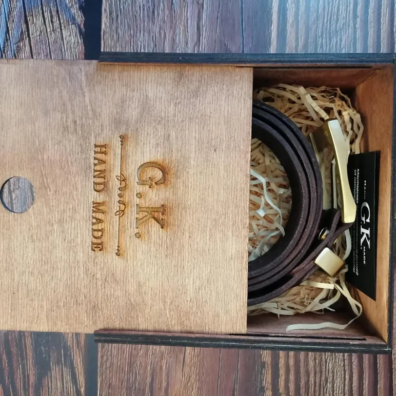 Ремень из натуральной кожи