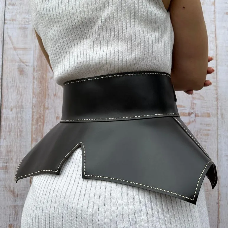 Баска (женский пояс) из натуральной кожи