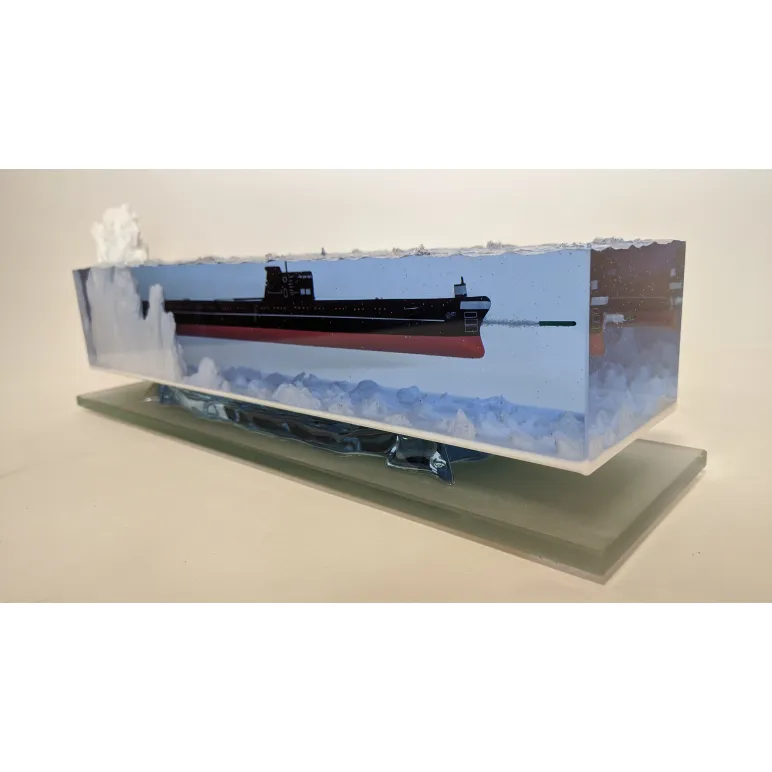 Диорама подводной лодки проект 641 Фокстрот