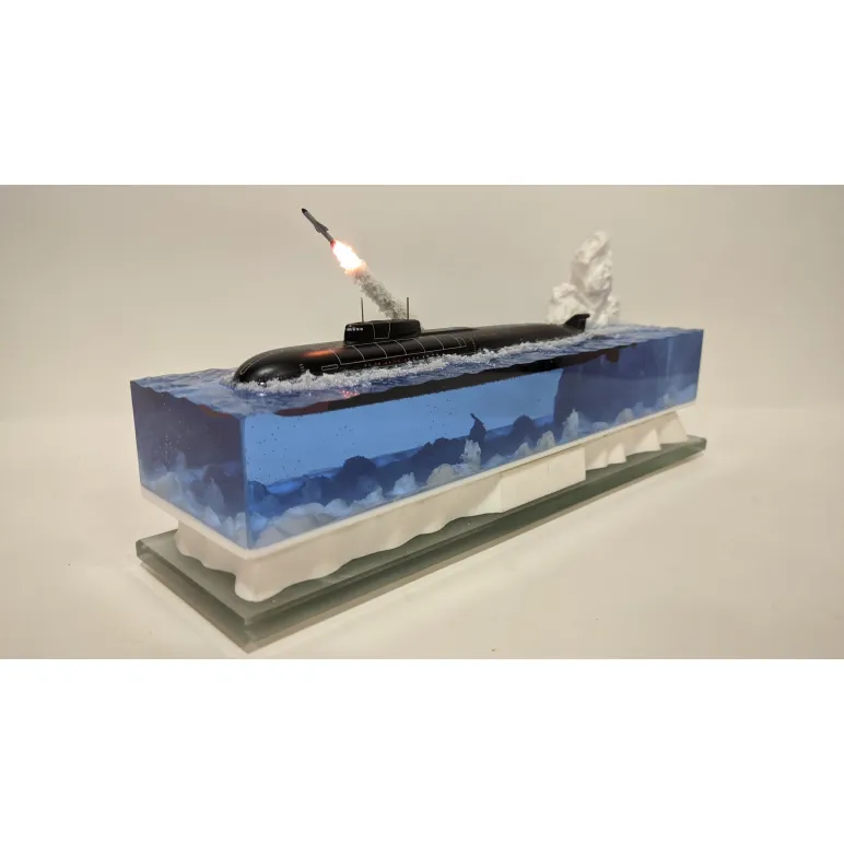 Модель подводной лодки проект 949А "Антей"