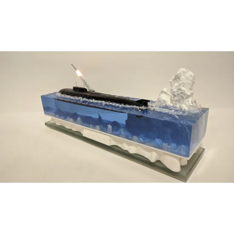 Модель подводной лодки проект 949А "Антей"
