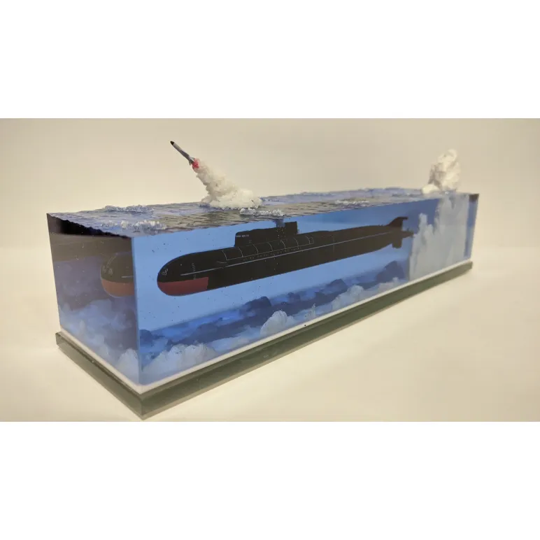Модель подводной лодки проект 949А "Антей"