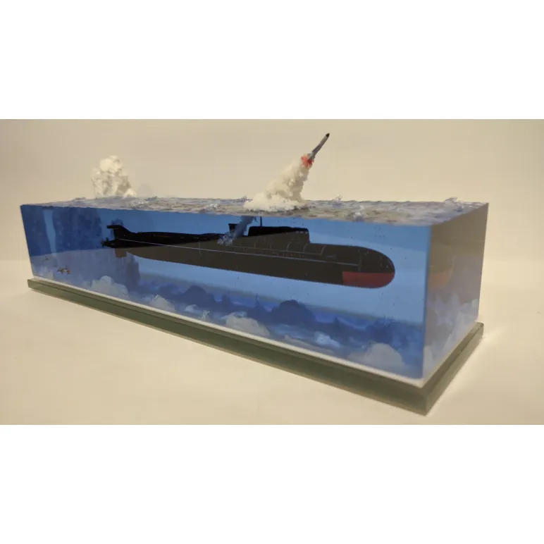 Модель подводной лодки проект 949А "Антей"