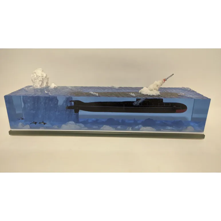 Модель подводной лодки проект 949А "Антей"