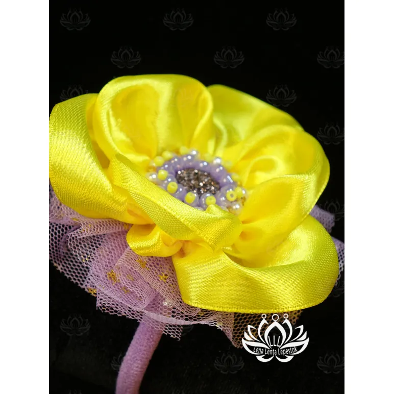 LLL-LenaLentaLepestok|Украшения для волос ручной работы