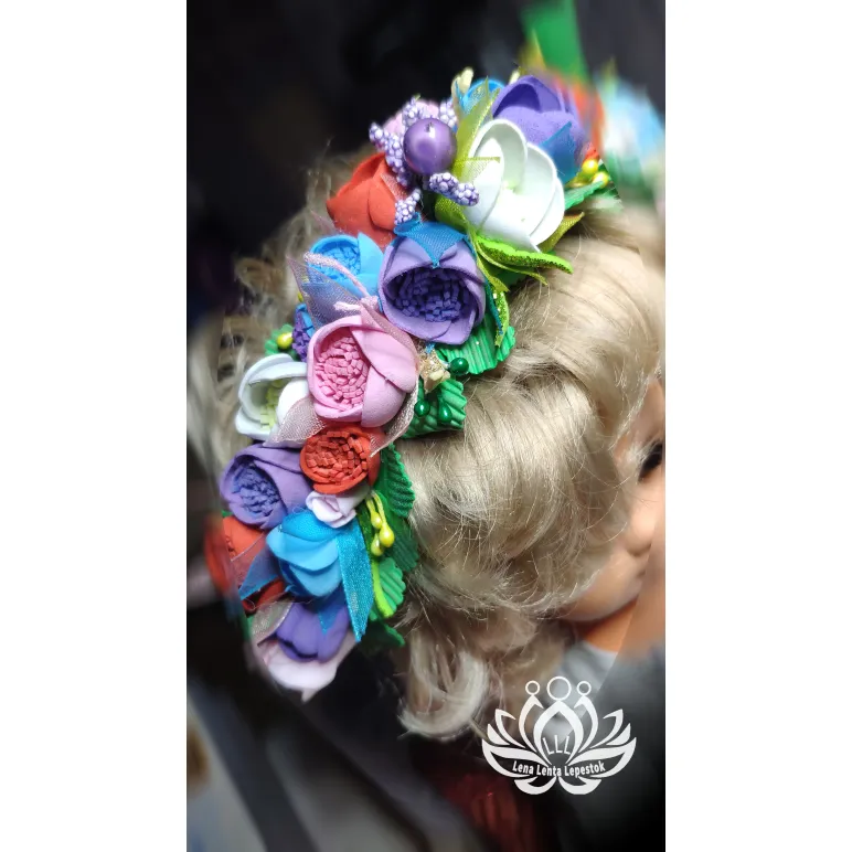 LLL-LenaLentaLepestok|Украшения для волос ручной работы