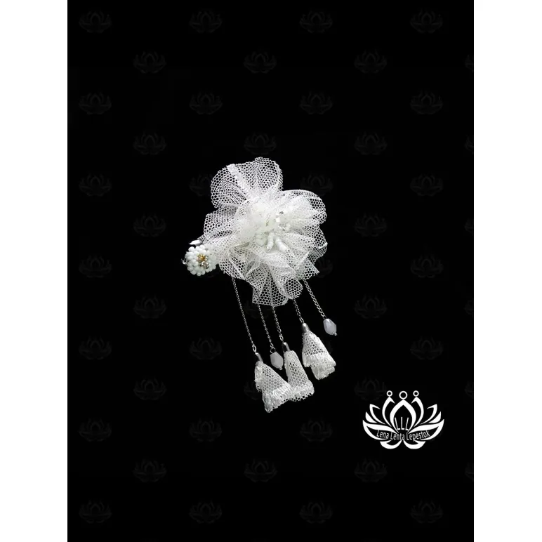 Заколка для волос ручной работы