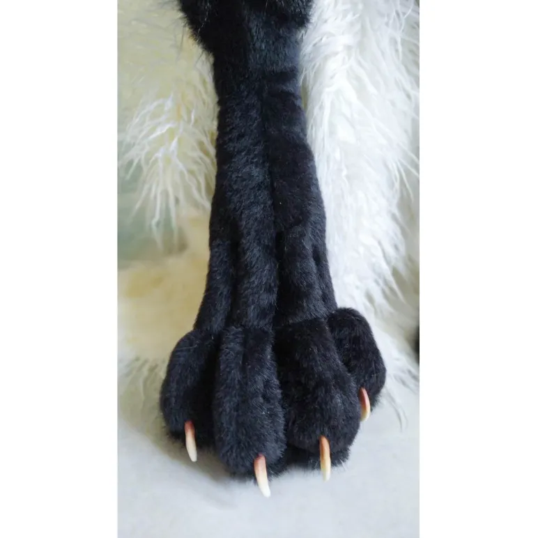 Реалистичная авторская игрушка ручной работы вервольф, волк-оборотень