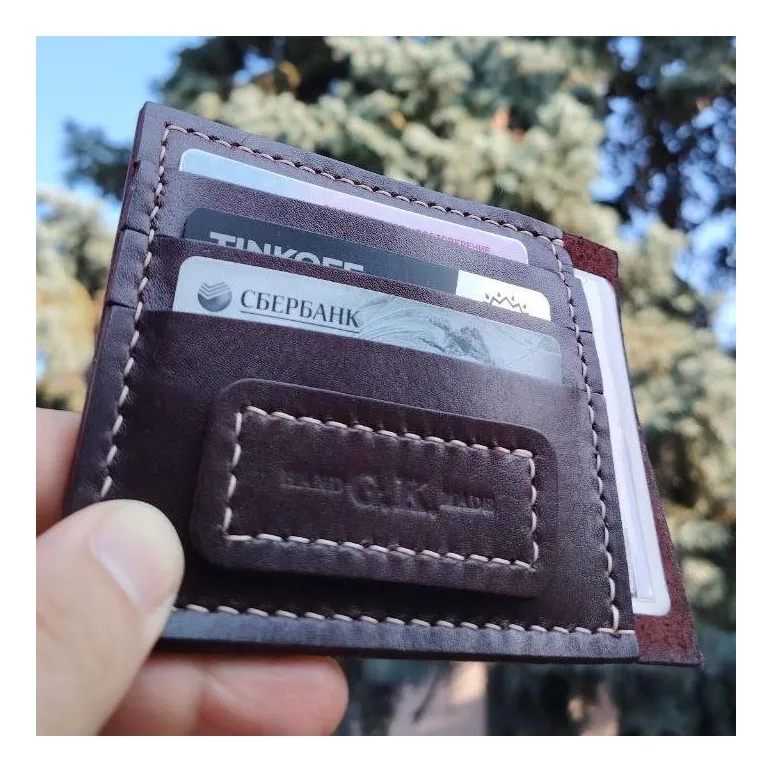 Докхолдер, обложка для авто документов из натуральной кожи