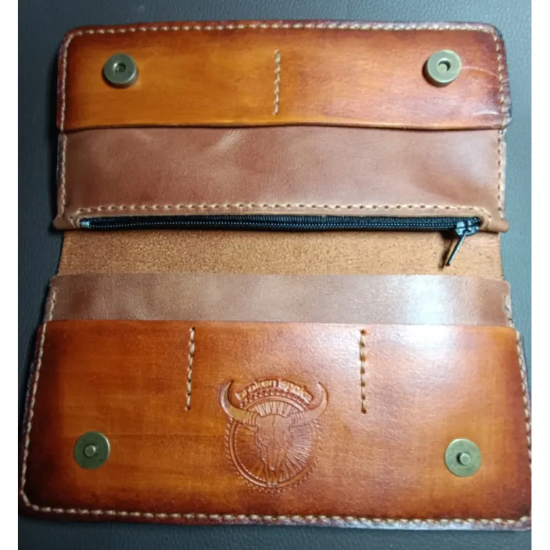 Лонгер из натуральной кожи