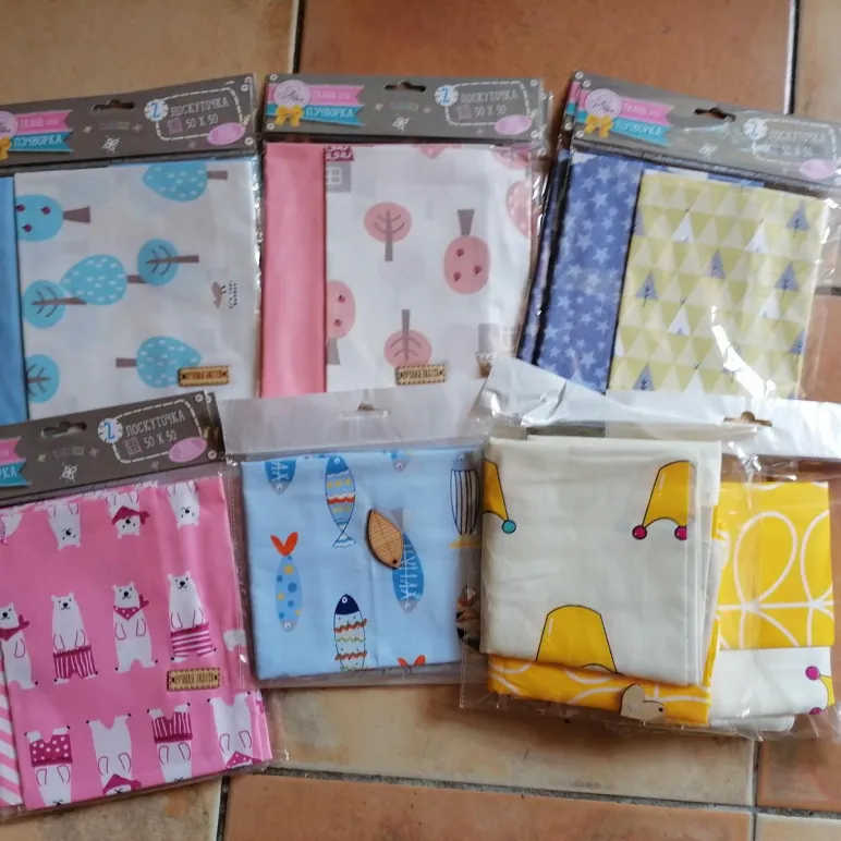 Отрезы тканей в упаковке, 101 уп.