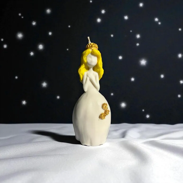 Свеча из соевого воска "Принцесса"