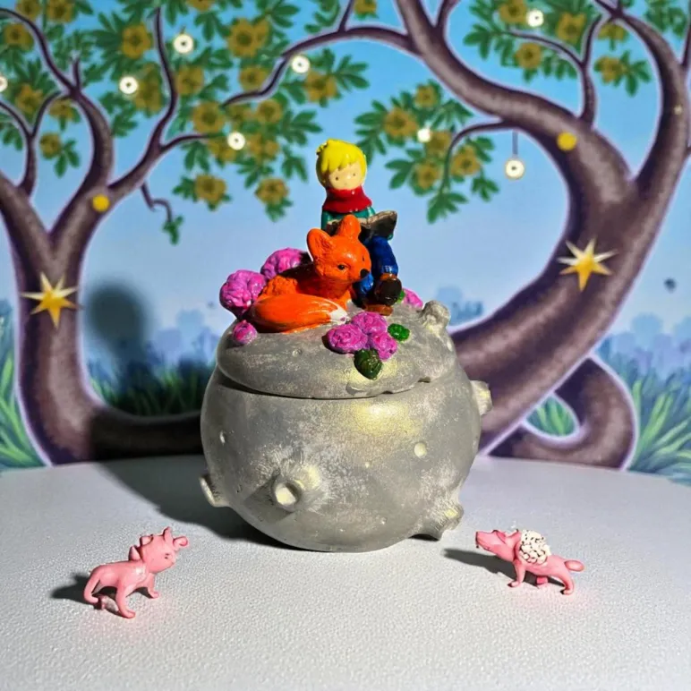 Шкатулка-свеча " Маленький принц"