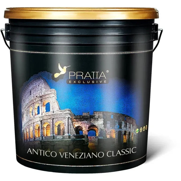 Классическая венецианская штукатурка на акриловой основе PRATTA ANTICO VENEZIANO CLASSIC DARK (для темных цветов)