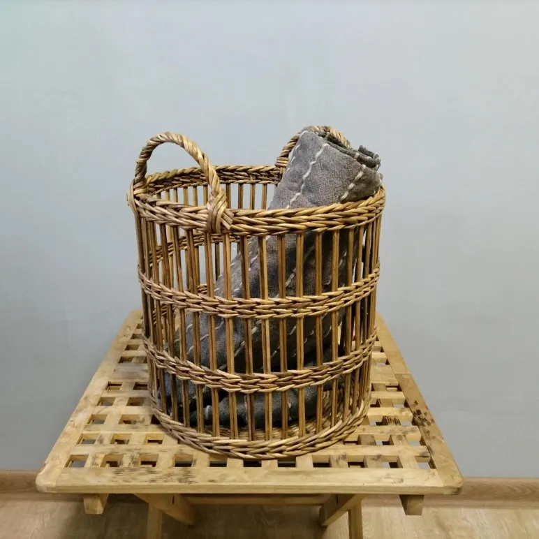 Корзина плетеная ажурная