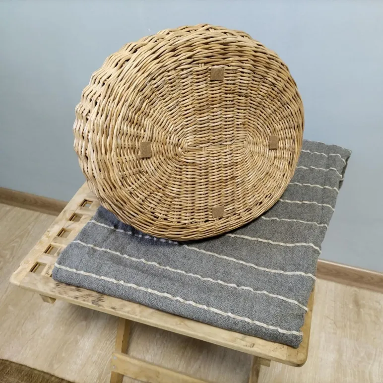 Корзина плетеная грибная