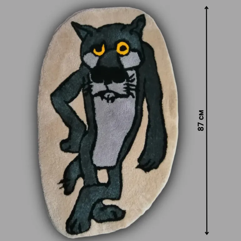 Коврик ручной работы