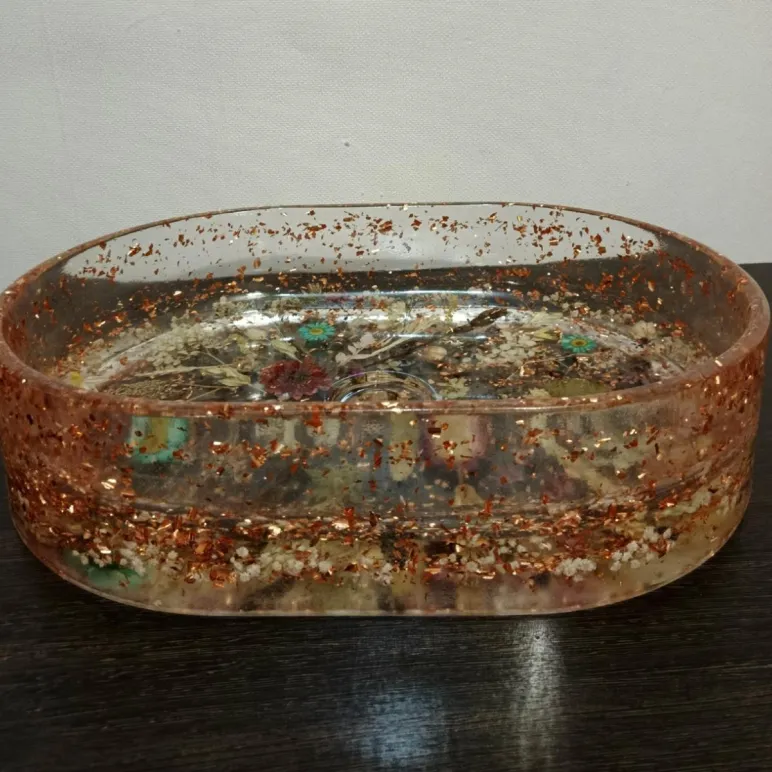 Раковина накладная для ванной комнаты ( Авторская работа )