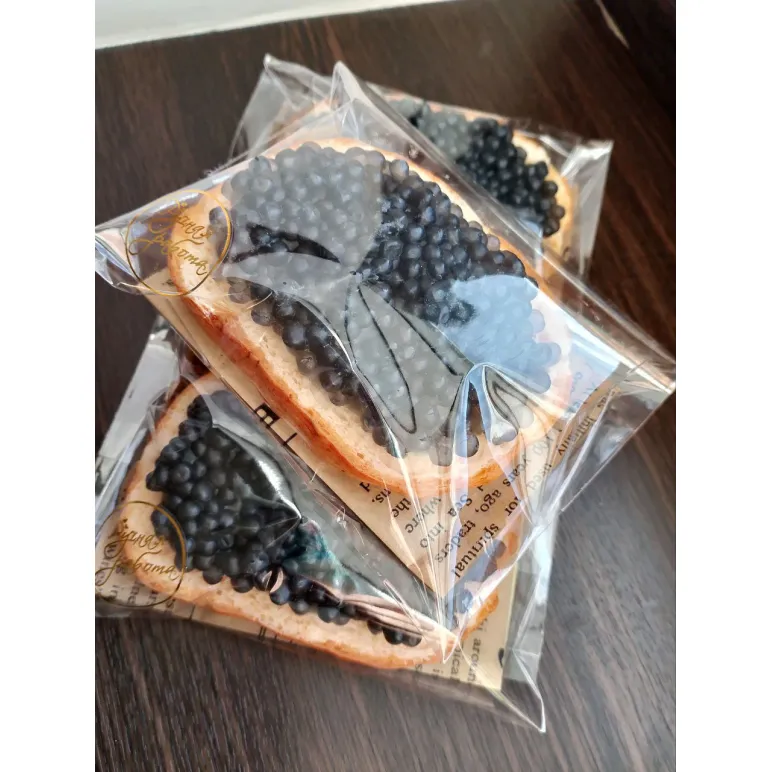 Мыло ручной работы "Бутерброд с икрой"