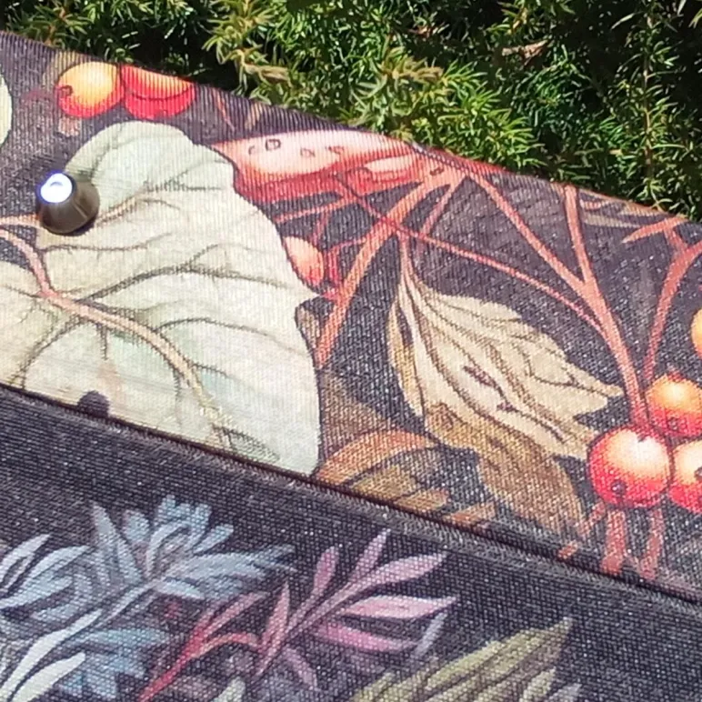 Сумка ручной работы с фермуаром Время-Осень