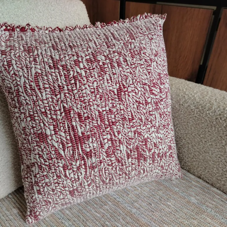 ДЕКОРАТИВНАЯ ПОДУШКА 35Х35 СМ, ДВУХСТОРОННЯЯ. РУЧНОЕ ТКАЧЕСТВО. Декоративная подушка 35х35 см, двухсторонняя. Ручное ткачество.