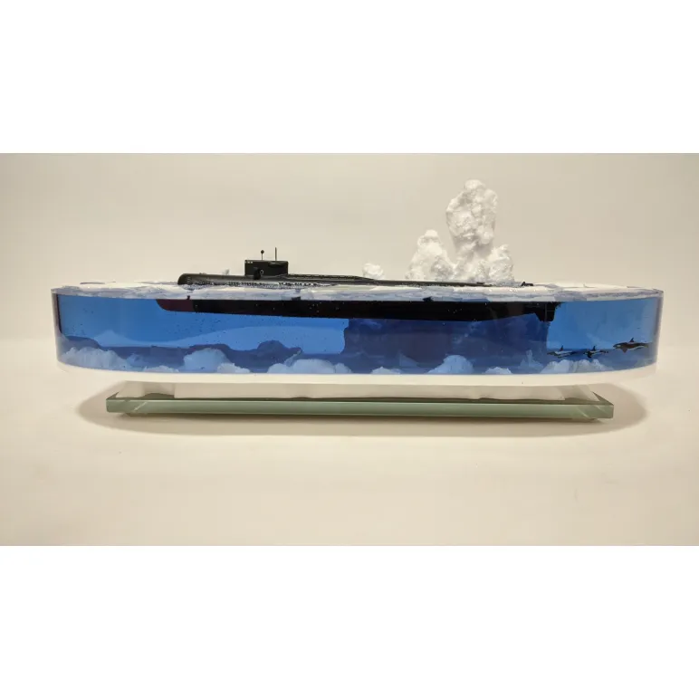 Модель подводной лодки 667АУ "Налим"