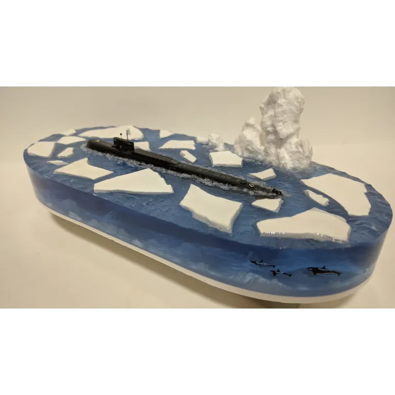 Модель подводной лодки 667АУ "Налим"