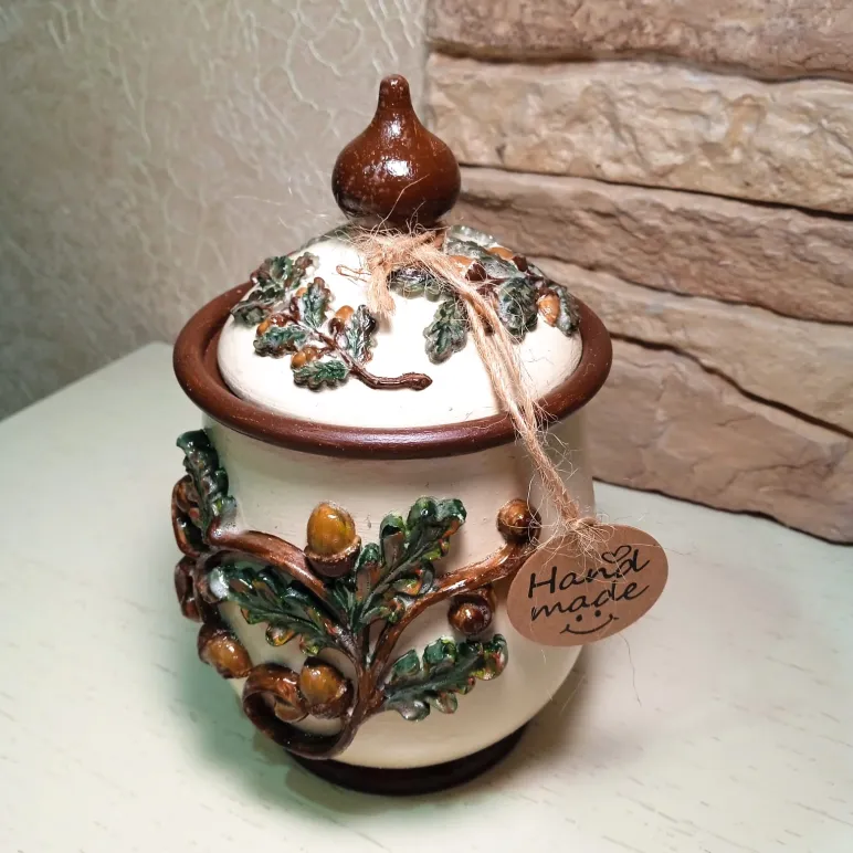 Декоративная баночка для специй