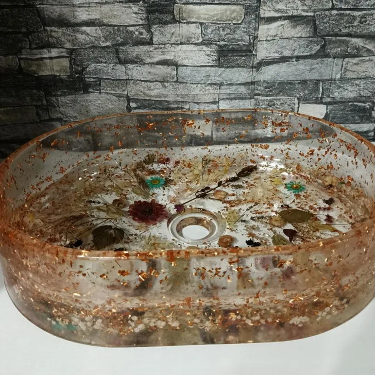 Раковина накладная для ванной комнаты ( Авторская работа )