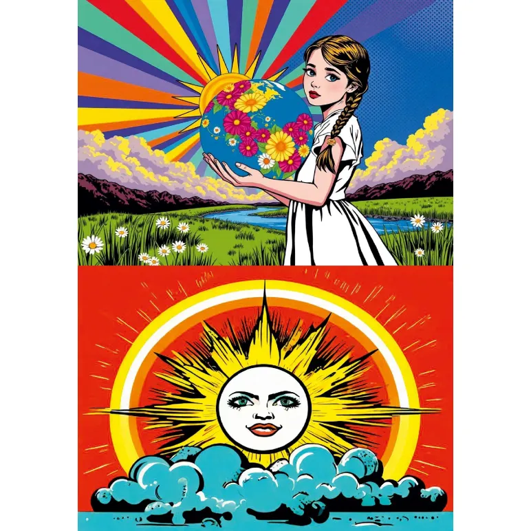 БЛОКНОТЫ СОЛНЦЕ-РАДУГА ФОРМАТ А5 Блокноты Солнце-радуга формат А5