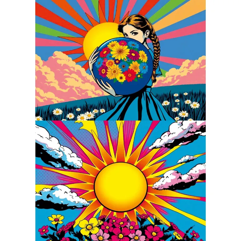 БЛОКНОТЫ СОЛНЦЕ-РАДУГА ФОРМАТ А5 Блокноты Солнце-радуга формат А5