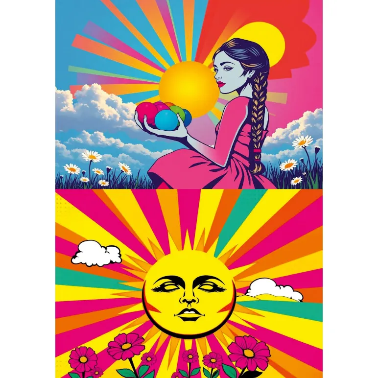 БЛОКНОТЫ СОЛНЦЕ-РАДУГА ФОРМАТ А5 Блокноты Солнце-радуга формат А5