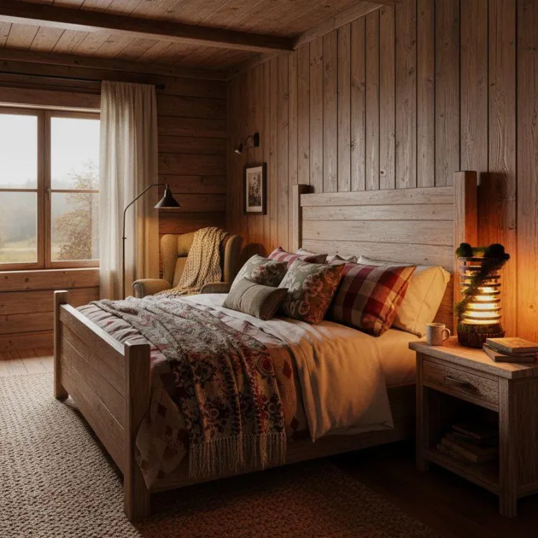 Медитативный светильник "Лес"