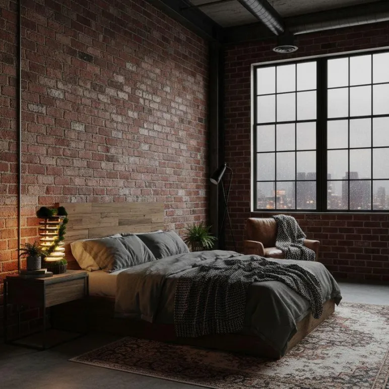 Медитативный светильник "Лес"