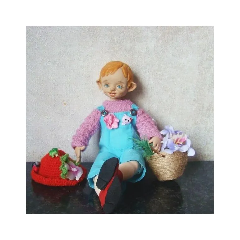 Интерьерная кукла: Лесной эльф Эларис Брук