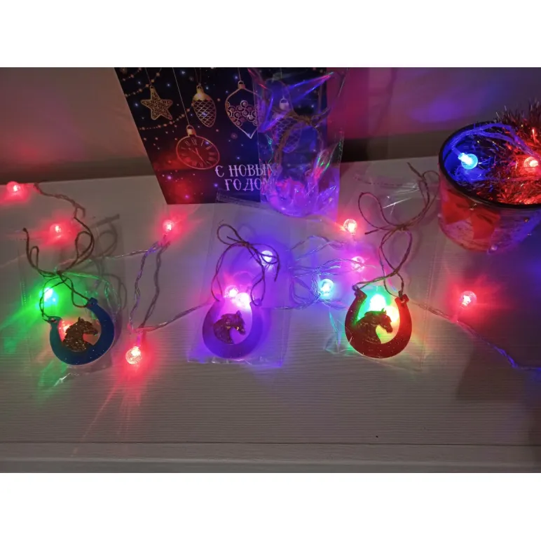 Подвеска декоративная Подкова в ассортименте