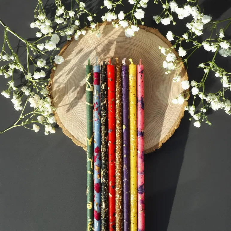 Свечи магические эзотерические набор 8 шт