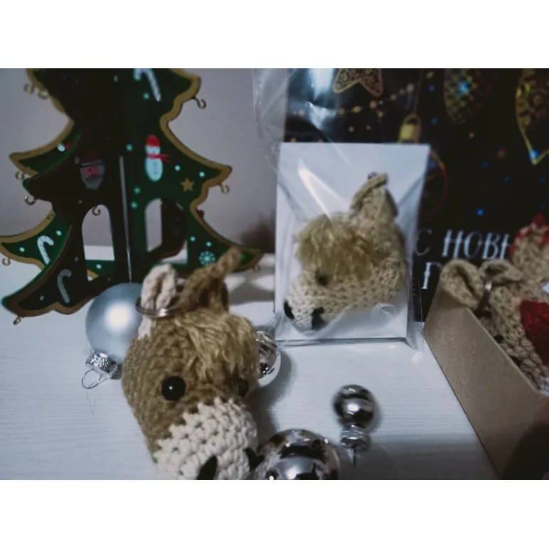 Брелок вязаный Лошадка в ассортименте