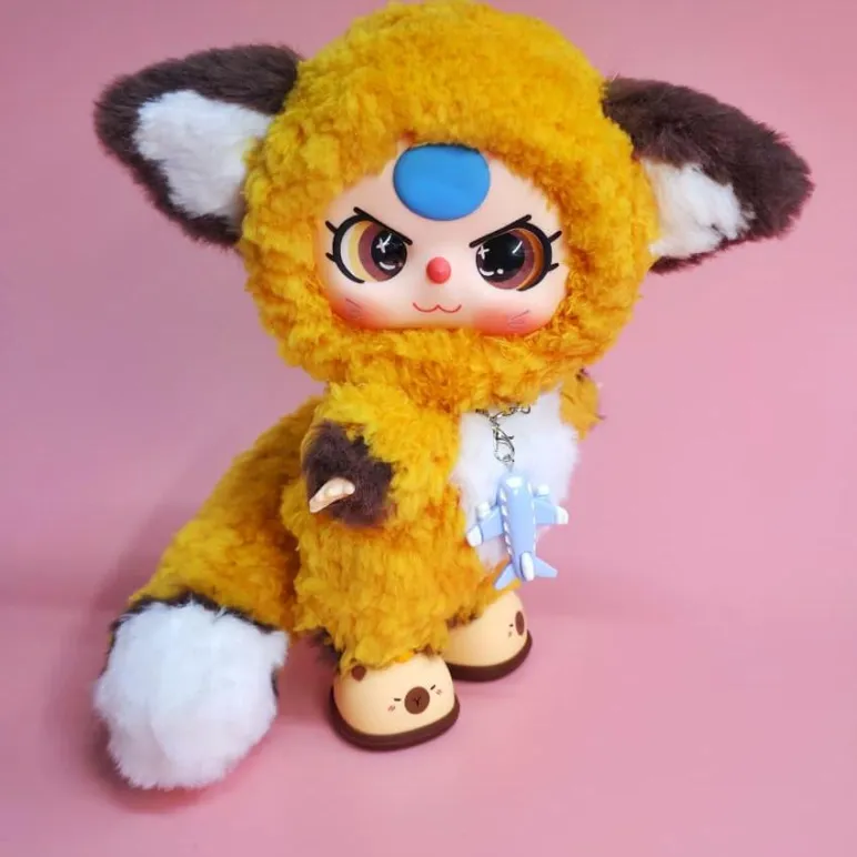 Мягкая игрушка Монстрик с аксессуарами и мотоциклом