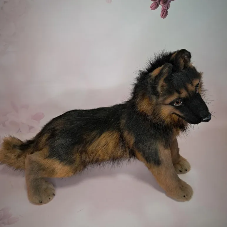 Авторская игрушка ЩЕНОК ОВЧАРКИ