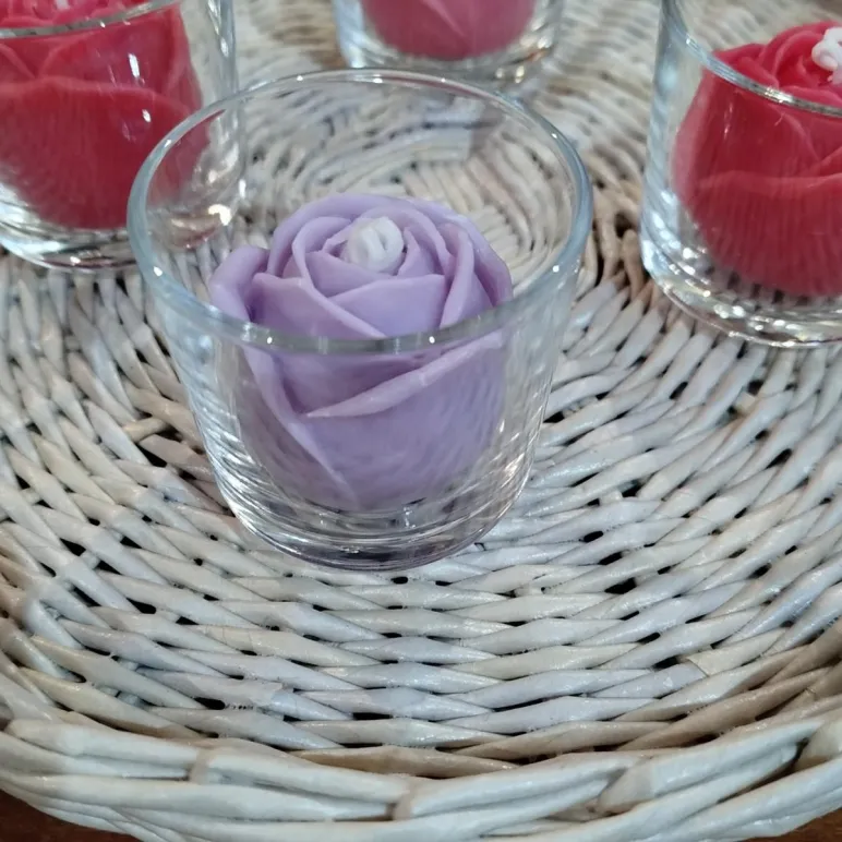 Свечи Розы набор подарочный