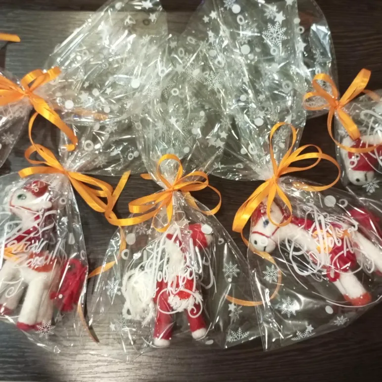 Лошадка из шерсти - символ года 2026