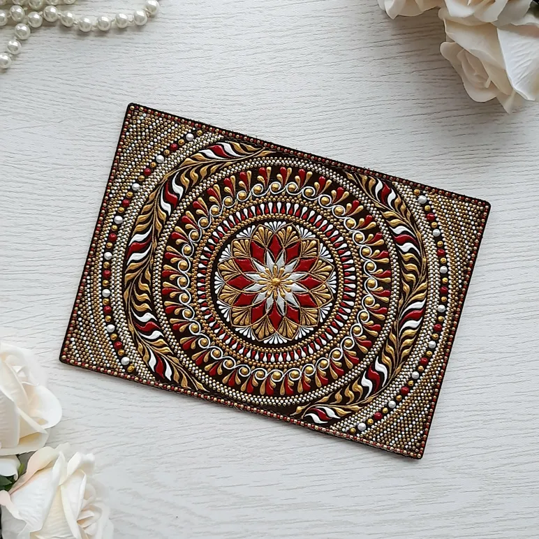 Комплект аксессуаров из натуральной кожи "Осенний комплемент"